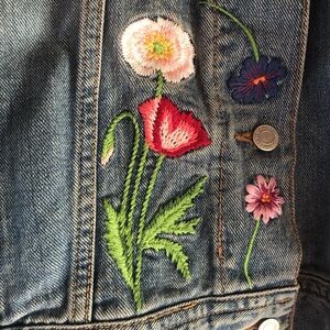 Embroidered Denim Jacket